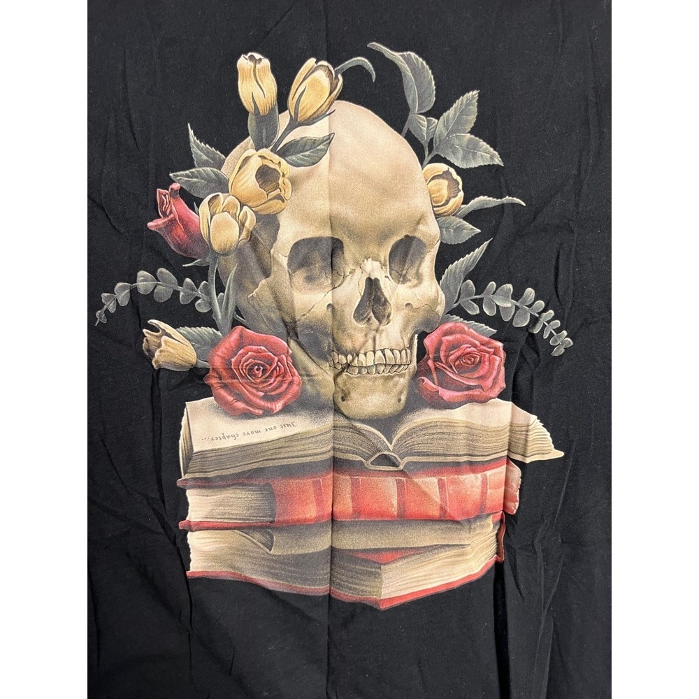 NWT‎ Torrid Skull Books Jersey Crew Tee 5X